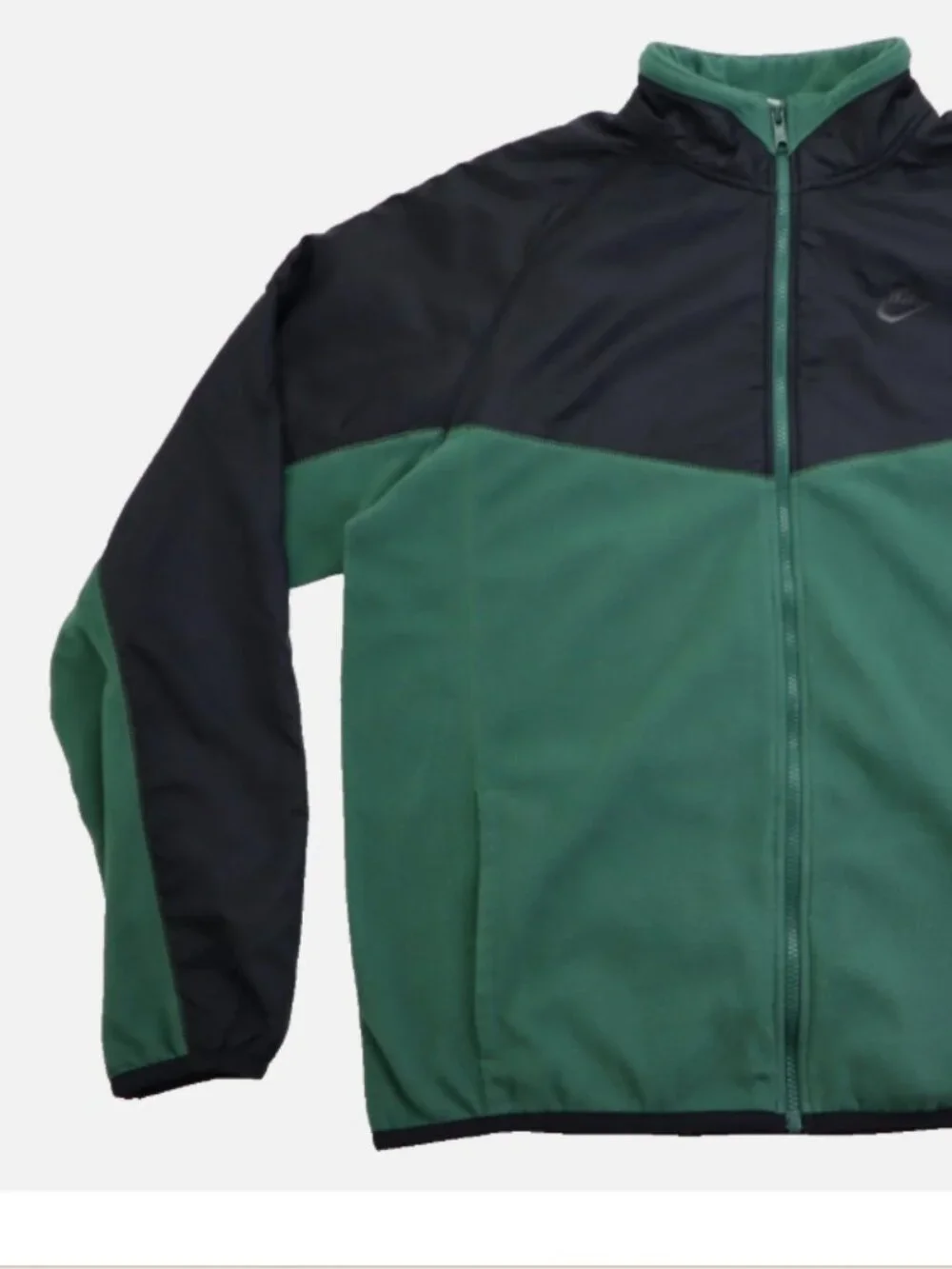 Nike Sportswear Full Zip Fleece Men's Jacket Size XL Excellent Pre-Owned